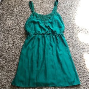 Kelly green lightweight dress!